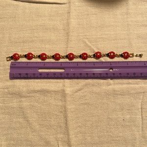 Ladybug bracelet
